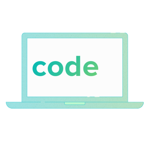 Code Laptop Sticker by DefinityFirst