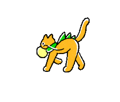 Cat Dragon Sticker