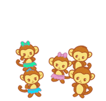 Kids Jumping Sticker by eve_agram