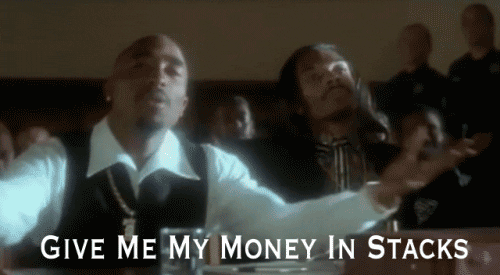 Image result for pay me my money gif