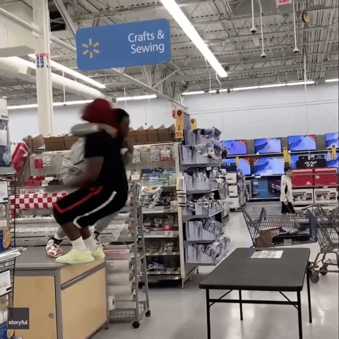 Wal-Mart Wwe GIF by Storyful