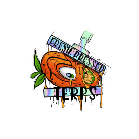 Fresh Pressed Terps Sticker