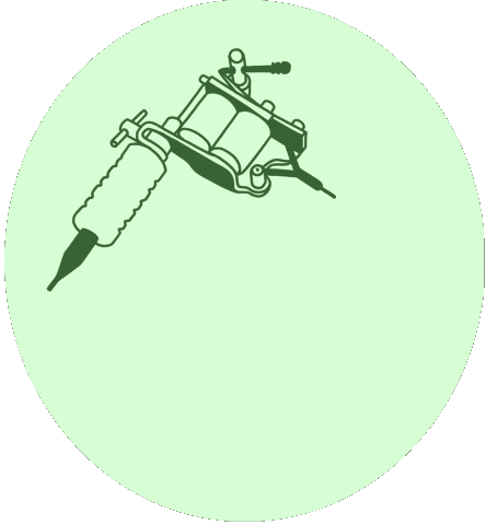 Tattoo Artist Sticker by Good Judy - Eco Tattooing