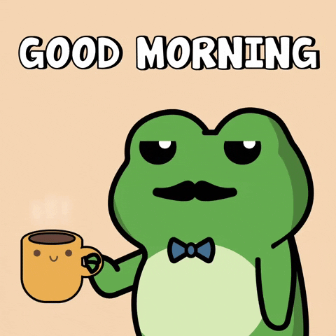 Coffee Morning GIF by Froggy Friends