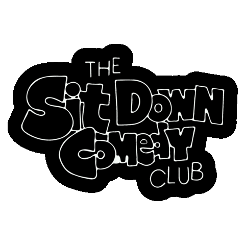Live Comedy Lol Sticker by Sit Down Comedy Club