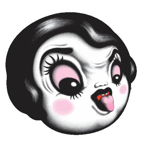 Tongue Lang Sticker by Ahoy