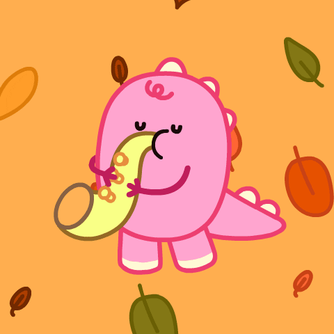 Autumn Leaves Fall GIF by DINOSALLY
