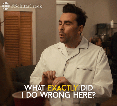 Angry Schitts Creek GIF by CBC - Find & Share on GIPHY
