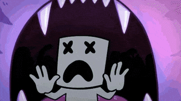 scared you & me GIF by Marshmello