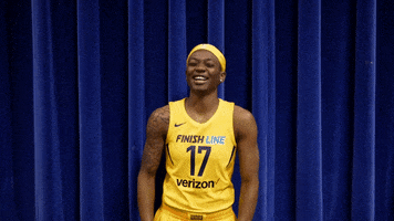 basketball laughing GIF by Indiana Fever