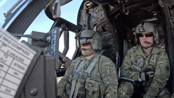 Fly Over Us Army GIF by California Army National Guard