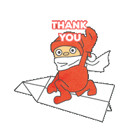 Happy Thanks Sticker by Aeon Fantasy Indonesia [kidzooona | Fanpekka | Edokko]