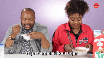 Cereal Smells GIF by BuzzFeed