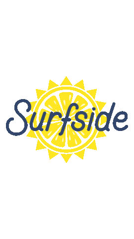 Sun Surfside Sticker by statesidevodka