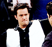 matthew perry laughing GIF