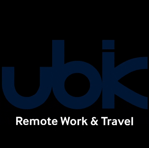 Ubiwork remote work travel GIF