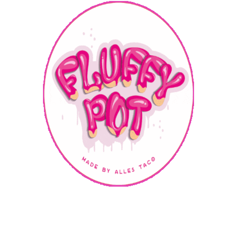 Fluffypot Sticker by AllesTaco