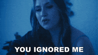 why are you ignoring me gif
