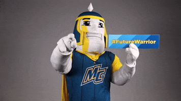 Mascot Mack GIF by Merrimack College