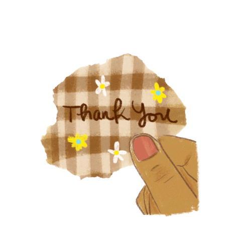 Thank You Sticker