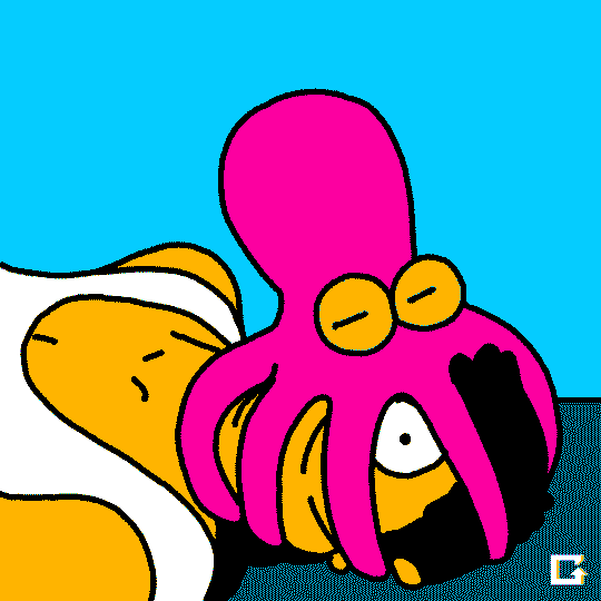 Octopus Beak Cartoon
