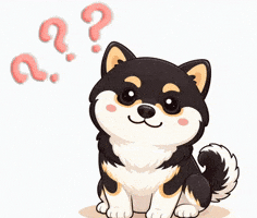 Question What GIF by Manyu