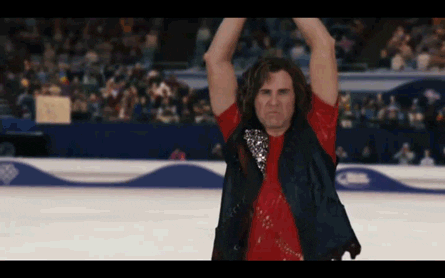 Image result for will ferrell blades of glory gif