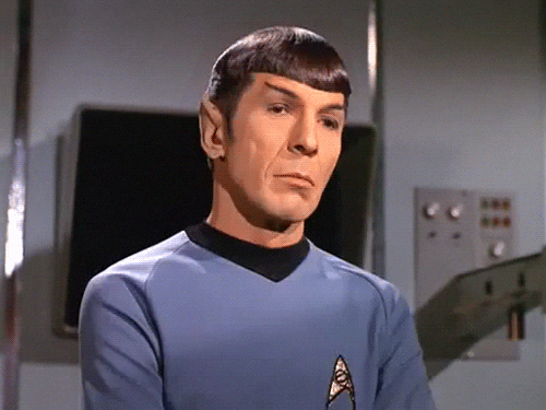 logique Star Trek Spock GIF