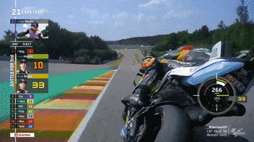 Racing Overtake GIF by MotoGP™