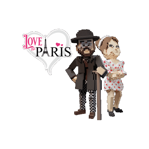 Paris Love Sticker