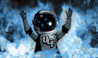 Fire Burn GIF by UCF Knights