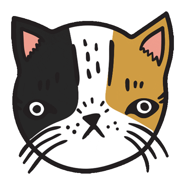 Cat Eye Roll Sticker by Stay Home Club for iOS & Android GIPHY