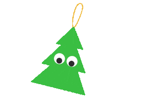 Happy Christmas Tree Sticker by Yiannis Liolios