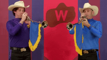 Trumpet Fanfare GIF by The Wiggles