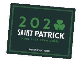 2020 Election Sign Sticker by Hunt Adkins