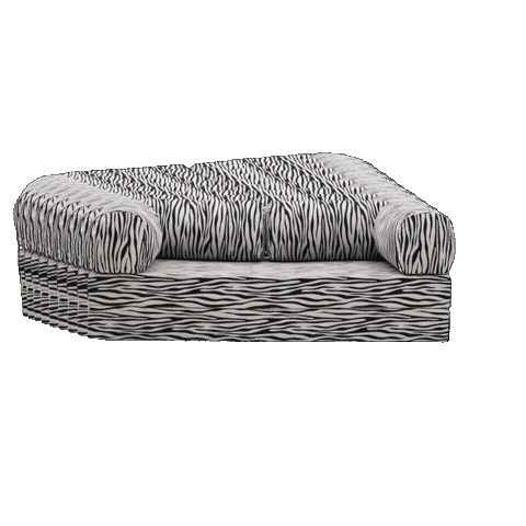 Zebra Floating Sticker by omhucph