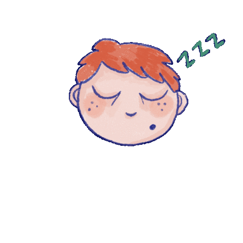 Tired Zzz Sticker by Latitude Jeunes