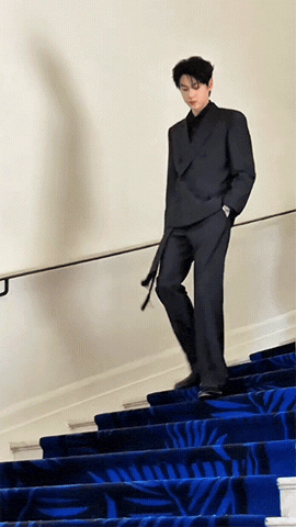 Black Suit Celebrity GIF
