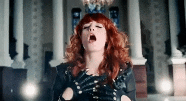 walter_ lungs florence the machine drumming song GIF