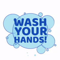 Wash Hands Emoji GIF by SportsManias