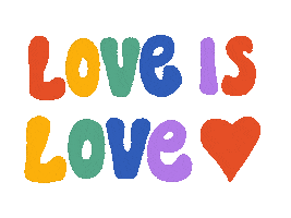 Love Is Love Rainbow Sticker