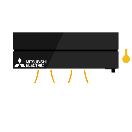 Mitsubishi Electric France Sticker