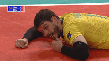 Tired Game GIF by Volleyball World