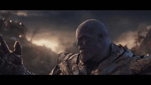avengers thanos avengers endgame i am inevitable GIF