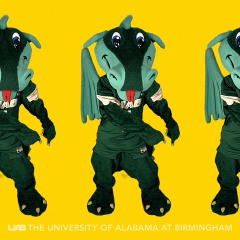 Happy Uab Blazers GIF by The University of Alabama at Birmingham