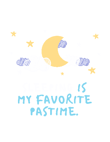 Night Time Sleeping Sticker by Veranera Hostel Estepona