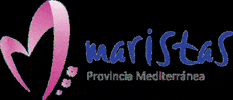 MaristasMediterranea logo m rosa educacion GIF