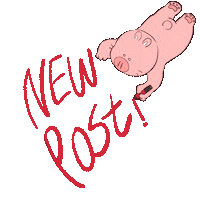 mr_ropig newpost pig ropig mrropig Sticker