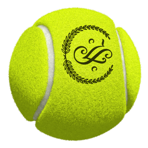 Tennis Ball Sticker by Saucon Valley Country Club