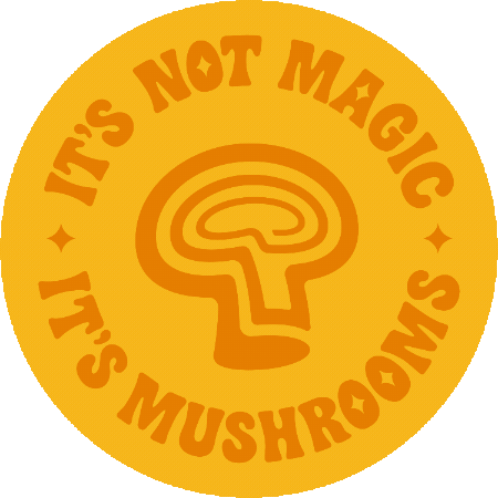 Magic Mushrooms Sticker by The Mushroom Council